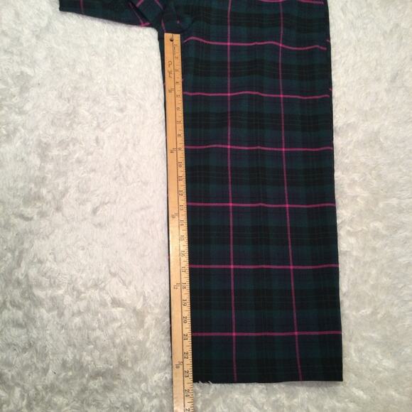 Charter Club Petite Plaid Stretch Wide-Leg Crop Pants 16P - Picture 5 of 6